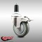 Service Caster 4 Inch 316SS Gray Poly Swivel 1-1/4 Inch Expanding Stem Caster Lock Brake SCC SCC-SS316TTLEX20S414-PPUB-114 - alternate 5